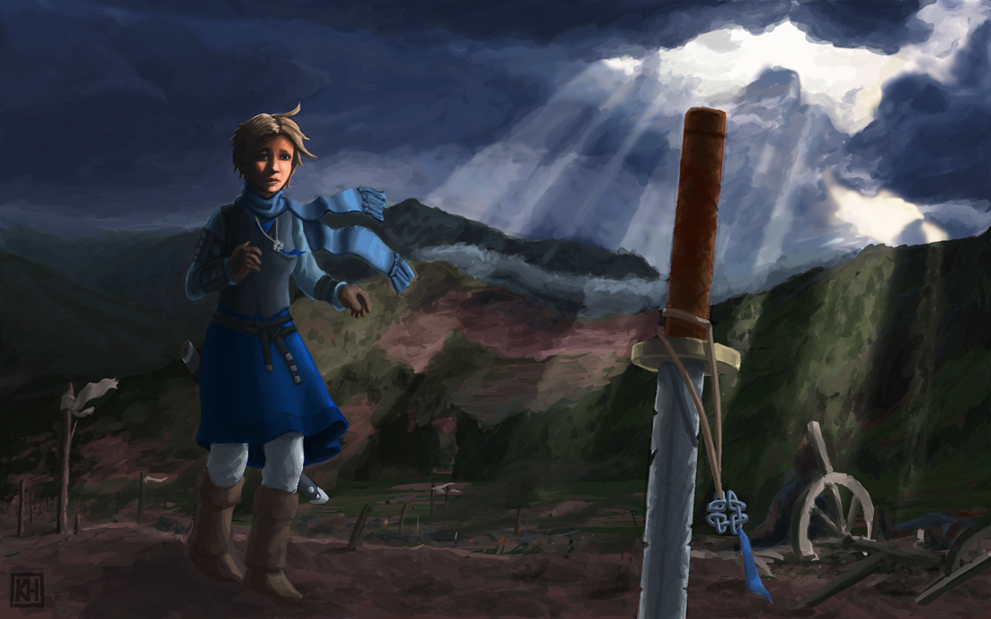 a fantasy character